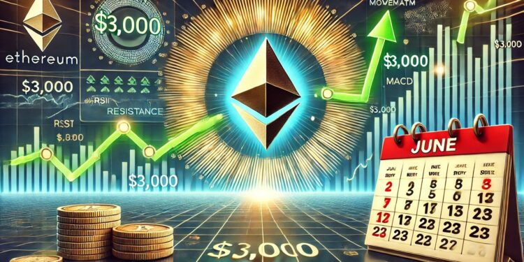 Ethereum Consolidates As Momentum Builds – Analyst Has $3K In Sight For June